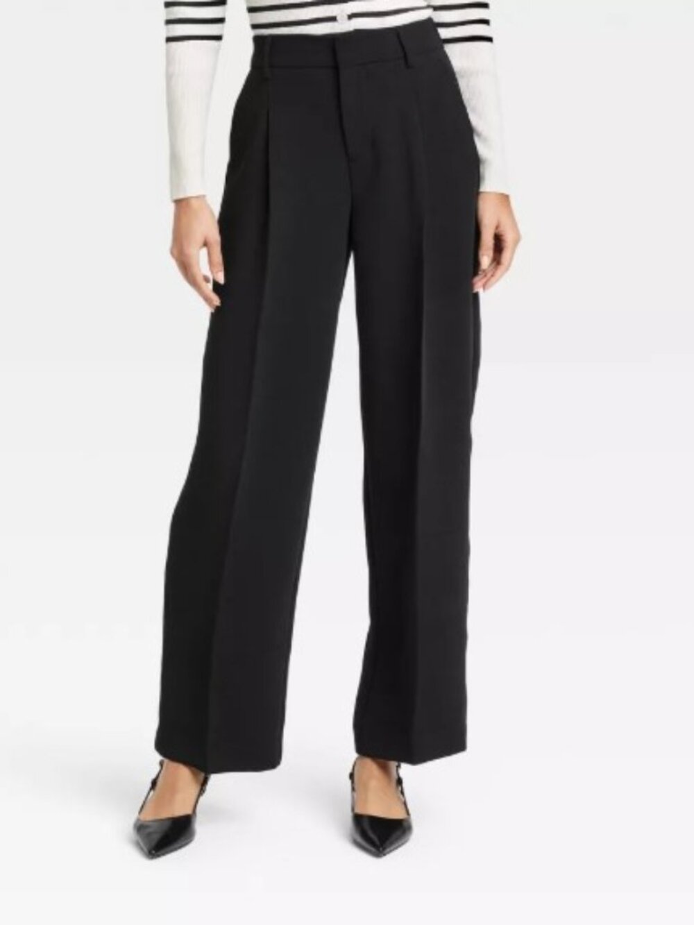 NWT sz 6 Women's Signature Crepe Essential Trouser